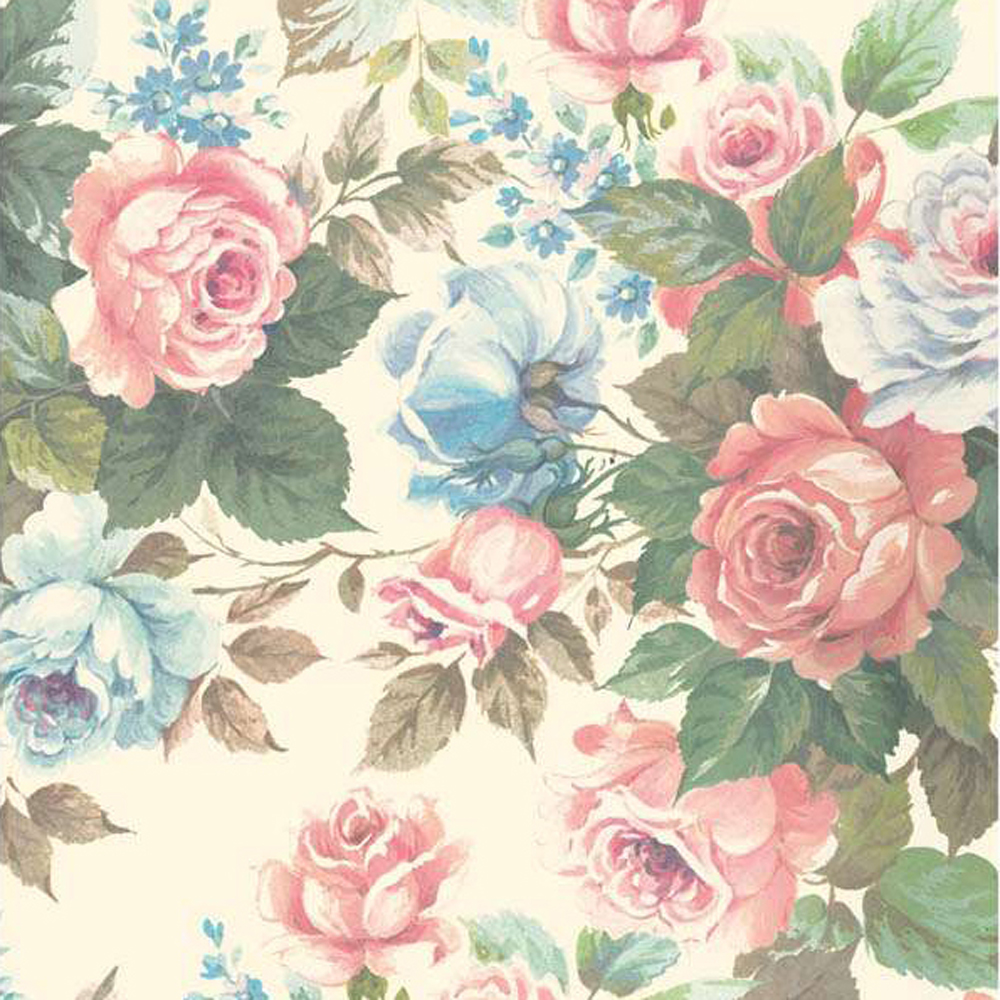 Lady Rose Wrapping Paper, 2 Sheets 20x27