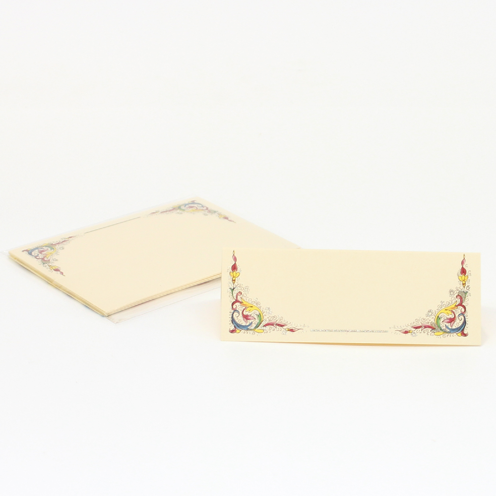 Florentine Folded Stationery Cards - Gold & Red - Getty Museum Store