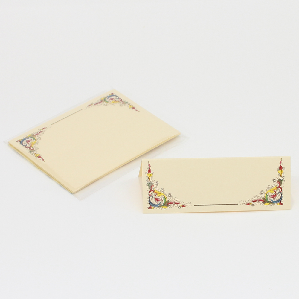 Florentine Folded Stationery Cards - Gold & Red - Getty Museum Store
