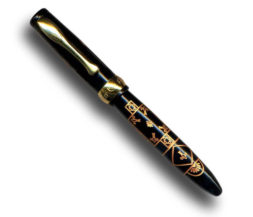 Writing Instruments Sterling Silver 925 Pens Art Deco Fountain