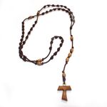 engraved wooden cross