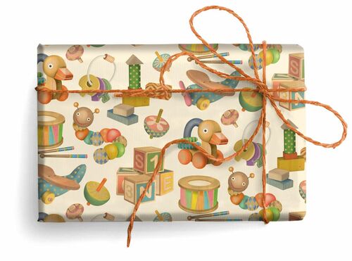 Toys Wrapping Paper