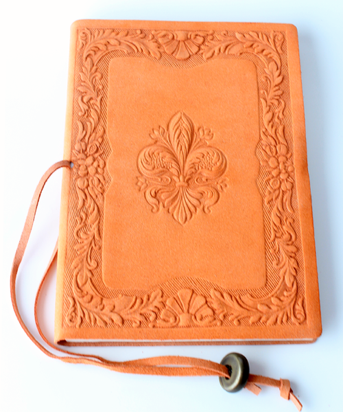 Orange notebook